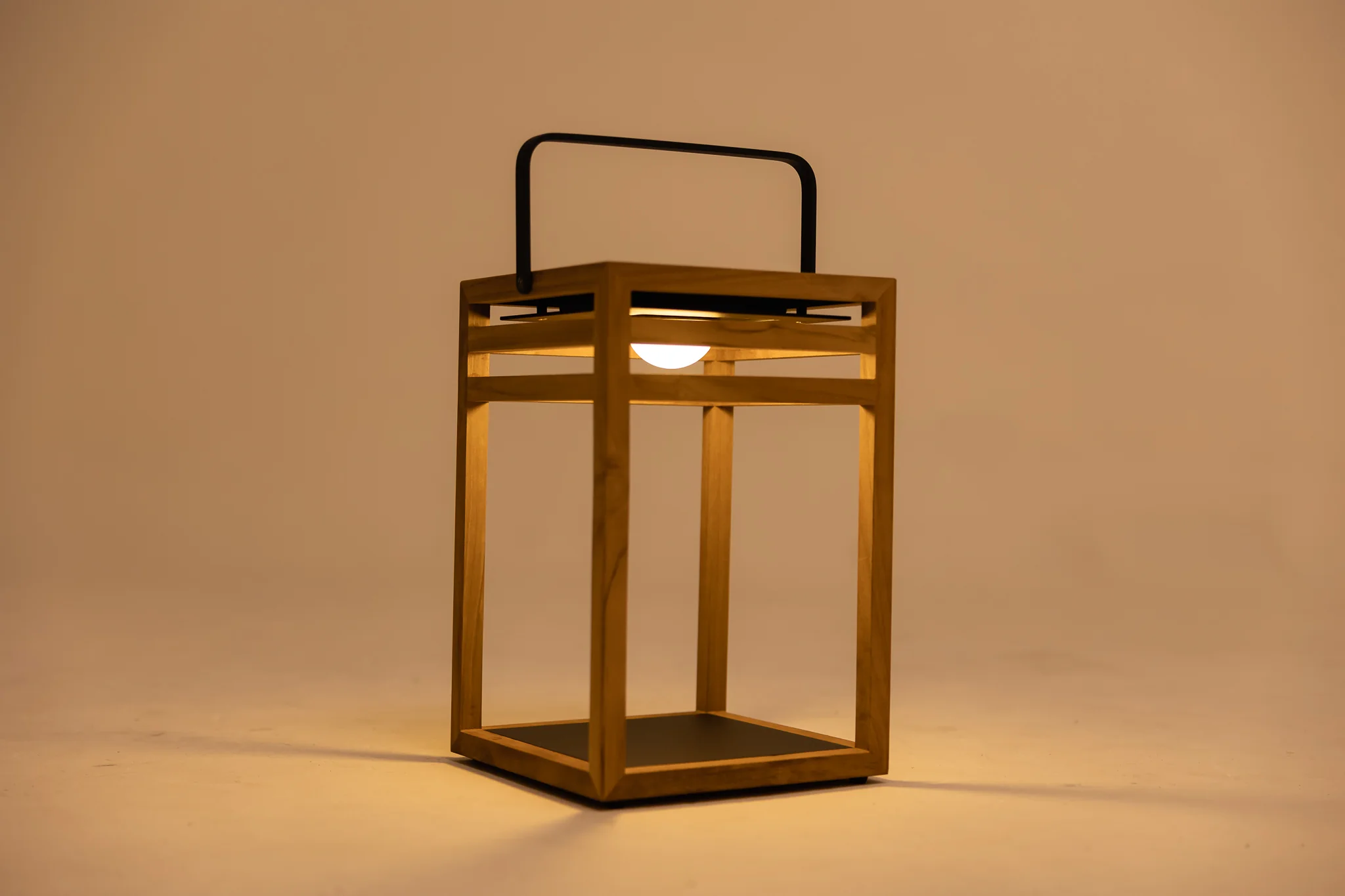 Glow solar powered floor lamp Natural Wr 3