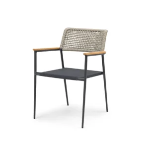Amari chair side angle – The Amari chair offers versatile seating options with a cushion. Crafted from high-quality…